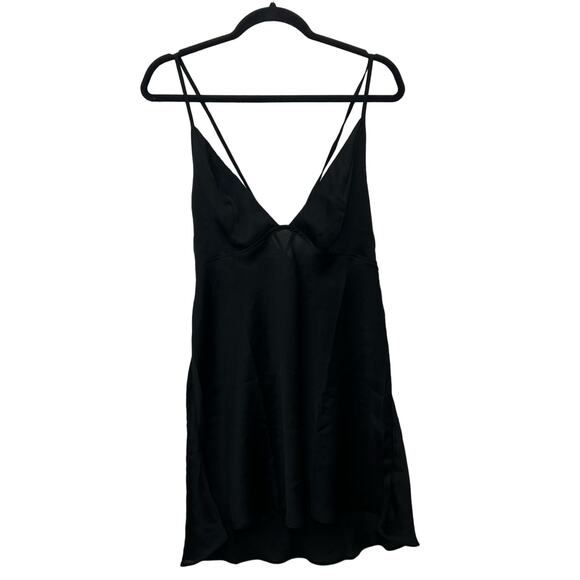 Free People Black Mini Dress - Picture 1 of 5